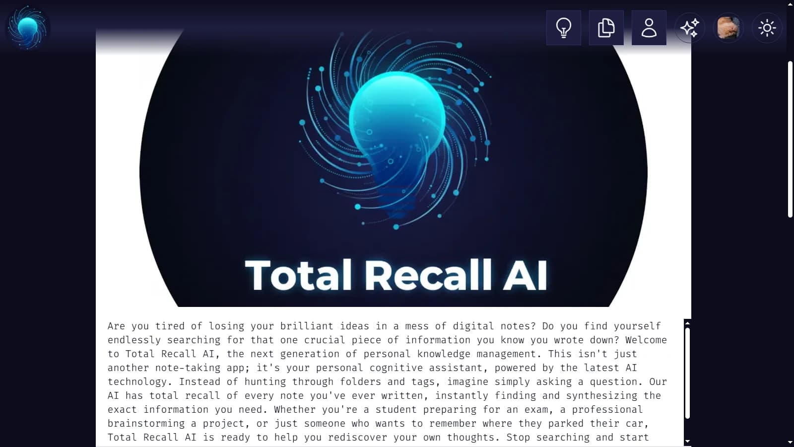 Total Recall AI