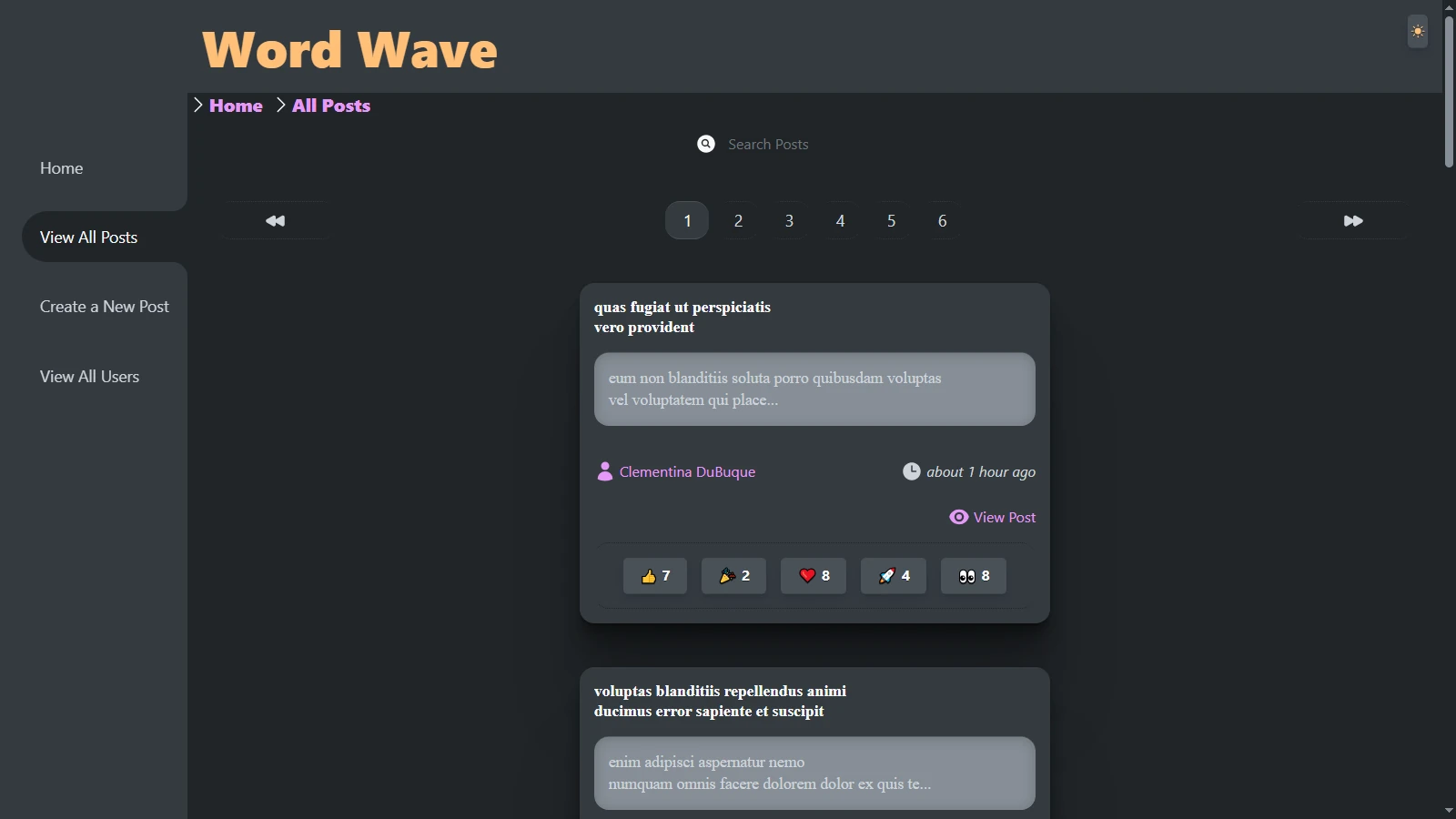 Word Wave