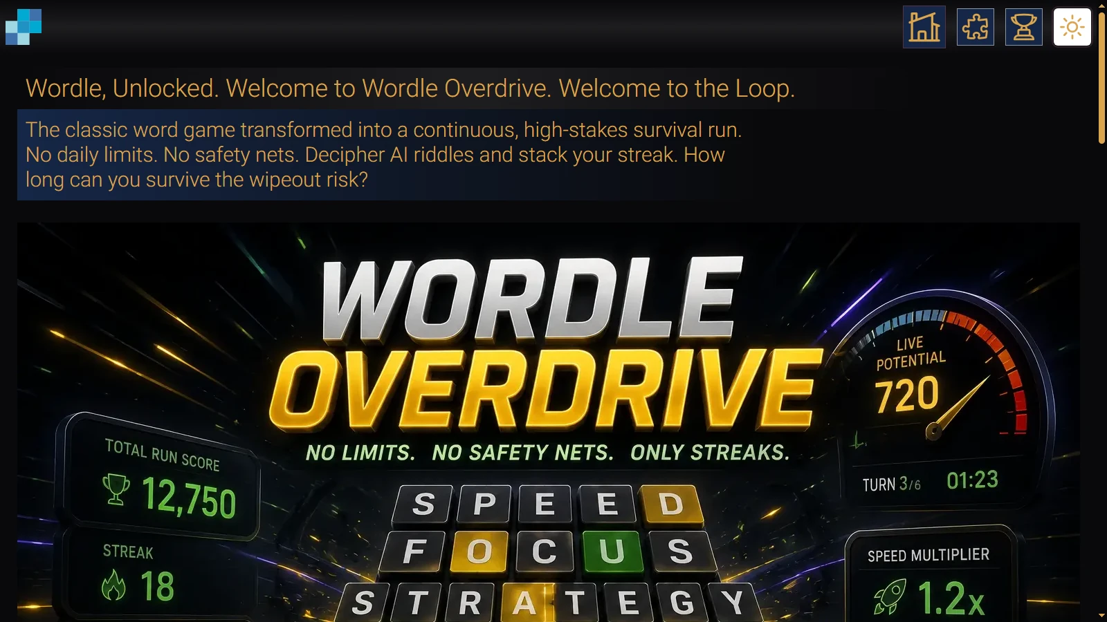 Wordle Overdrive