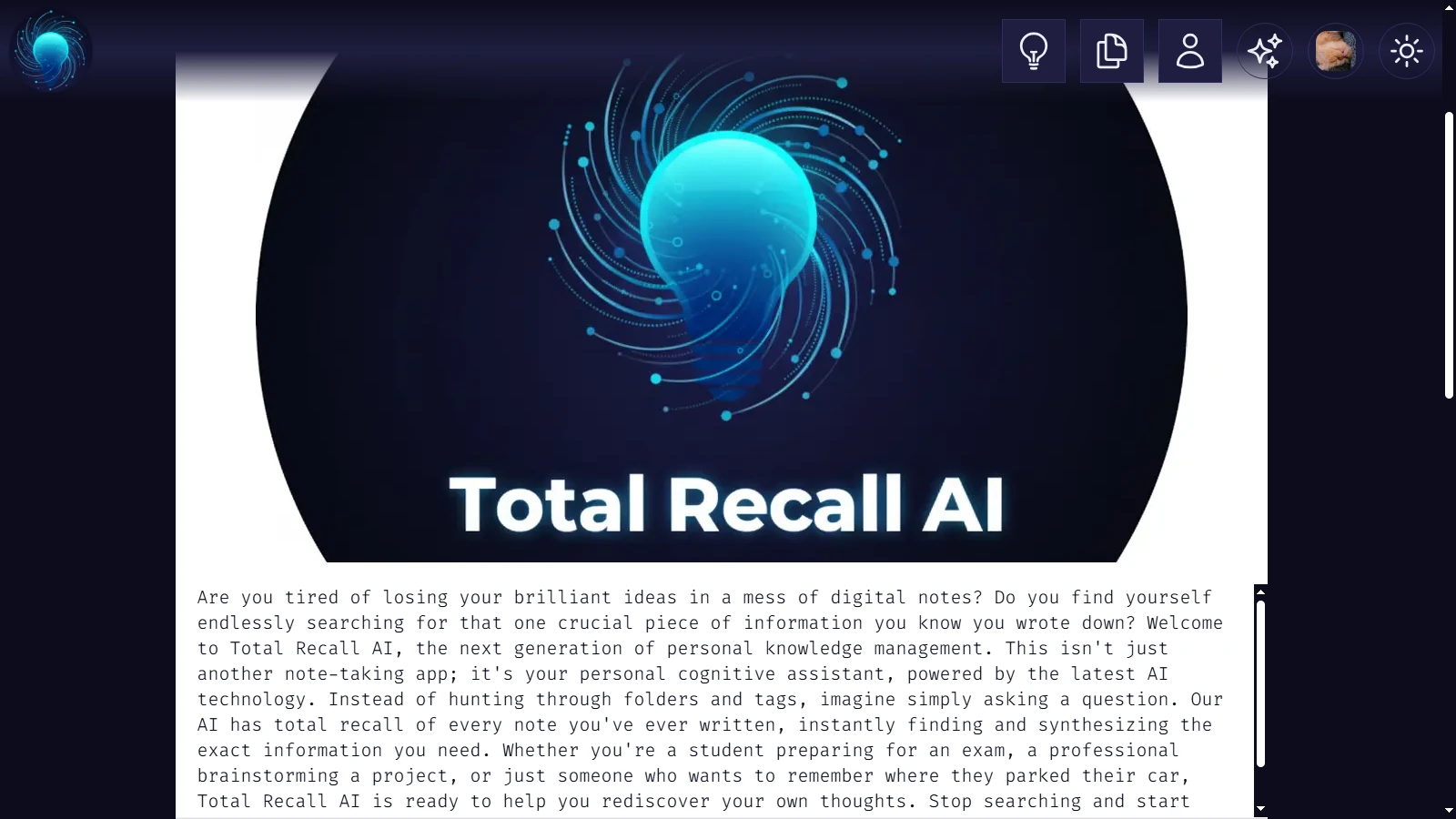 Total Recall AI
